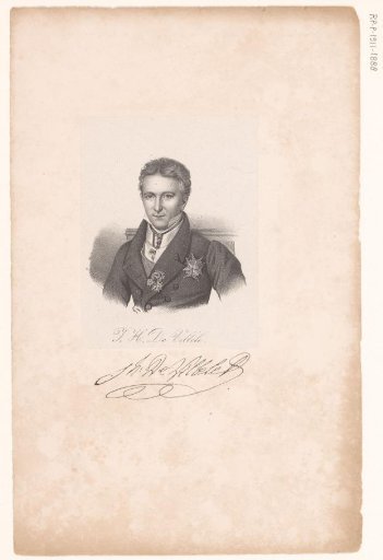 Portrait of Joseph de Villèle