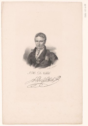 Portrait of Joseph de Villèle