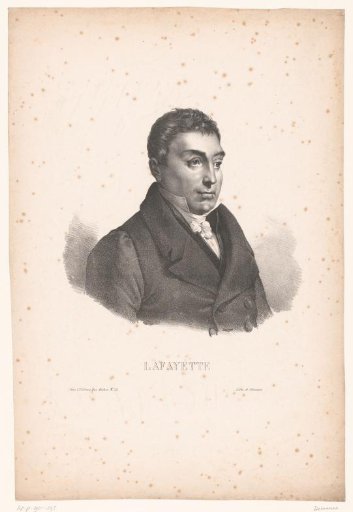 Portrait of Gilbert du Motier de La Fayette