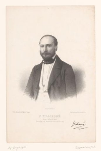 Portrait of Nicolas Villiaumé
