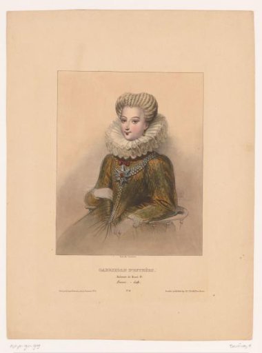 Portrait of Gabrielle d'Estrées