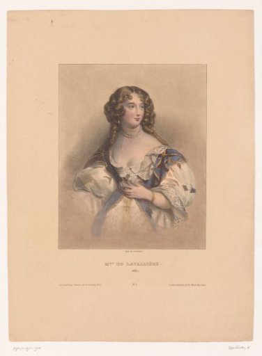 Portrait of Louise de La Vallière