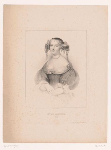 Portrait of Madame de Sévigné