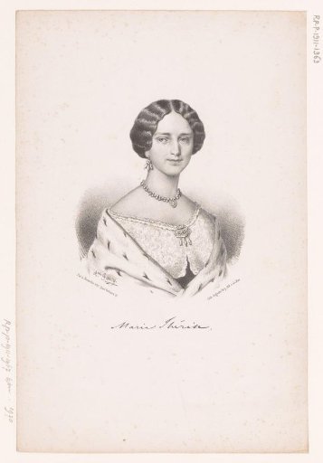 Portrait of Maria Theresia, Princess of Modena
