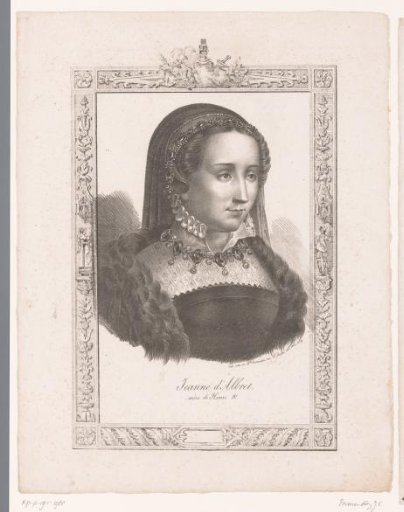 Portrait of Jeanne d'Albret