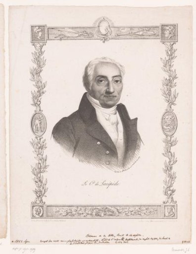 Portrait of Bernard-Germain de Lacépède
