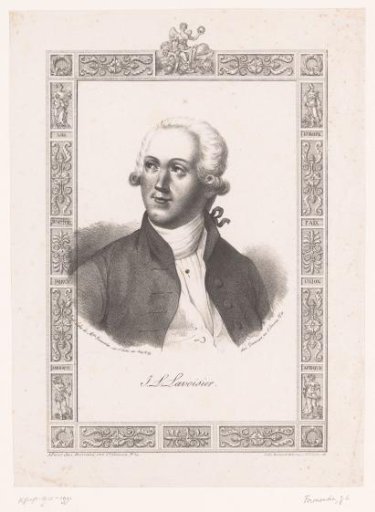 Portrait of Antoine Laurent de Lavoisier