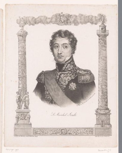Portrait of Jean-de-Dieu Soult