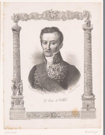 Portrait of Joseph de Villèle