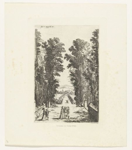 Walkers on a Terrace