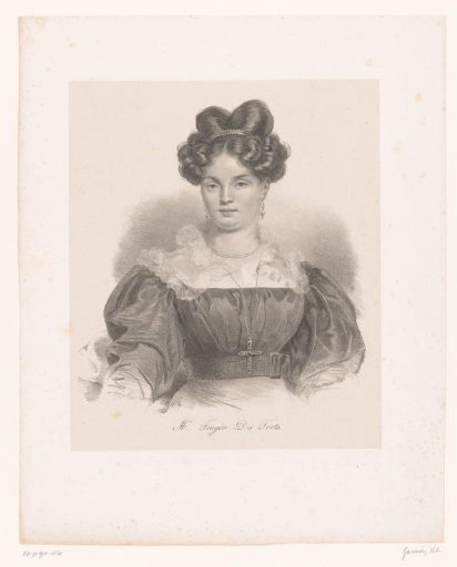 Portrait of Madame Feugère des Forts