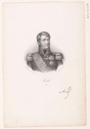 Portrait of Claude Antoine Hippolyte de Préval