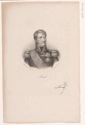 Portrait of Claude Antoine Hippolyte de Préval