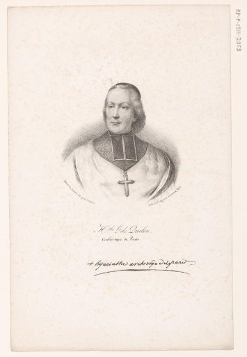 Portrait of Hyacinthe-Louis de Quélen