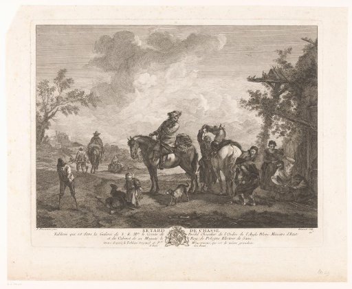 Hunting scene