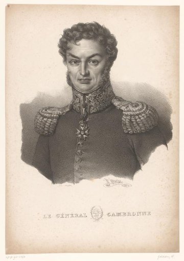 Portrait of Pierre Cambronne
