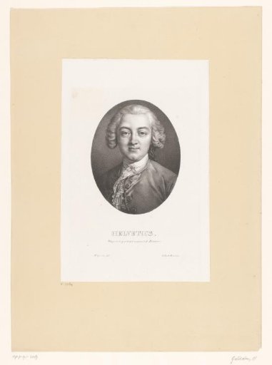 Portrait of Claude-Adrien Helvétius