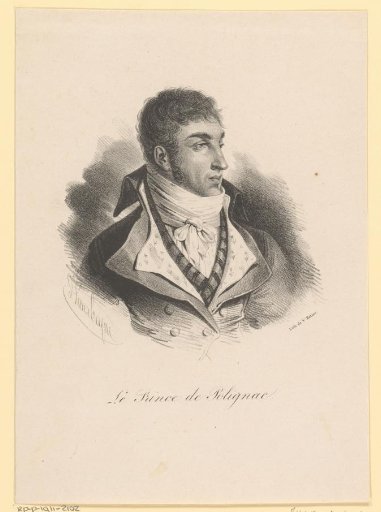 Portrait of Jules de Polignac