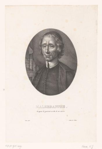 Portrait of Nicolas Malebranche