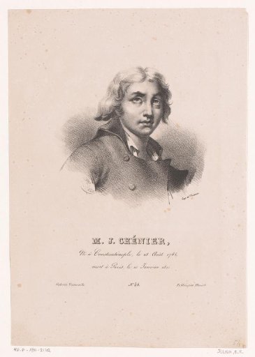 Portrait of Marie-Joseph Chénier