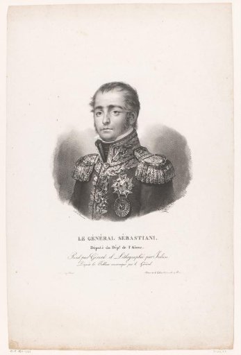 Portrait of Horace Sébastiani
