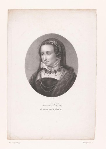 Portrait of Joanna of Albret