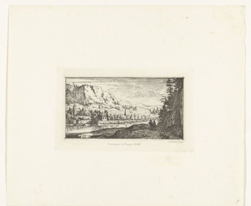 Mountainous Landscape with River