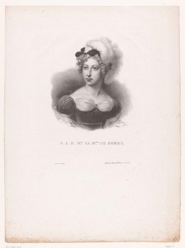 Portrait of Maria Carolina of Bourbon-Sicily