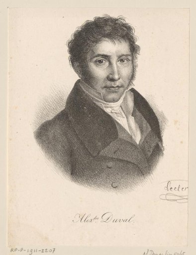 Portrait of Alexandre Duval