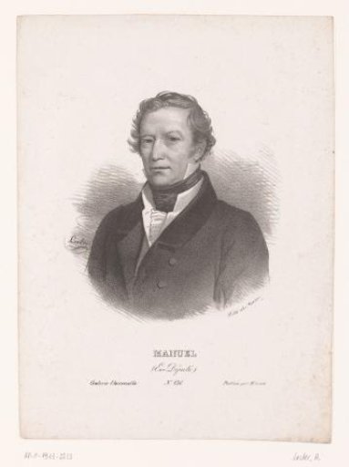 Portrait of Jacques-Antoine Manuel