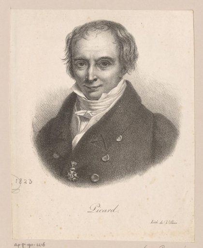 Portrait of Louis-Benoît Picard