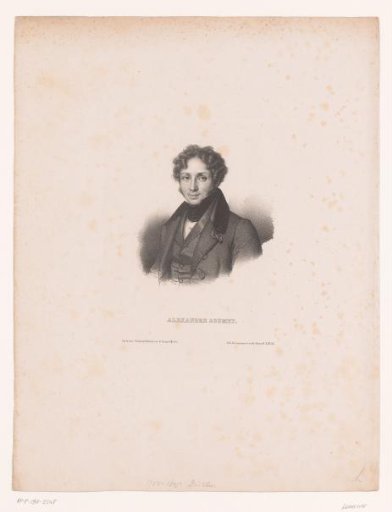 Portrait of Alexandre Soumet