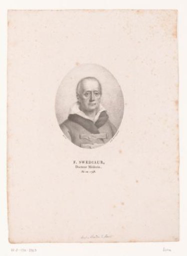 Portrait of the physician Franz Xaver Schwediauer
