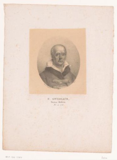 Portrait of the physician Franz Xaver Schwediauer