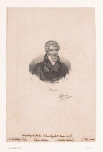 Portrait of Georges Cuvier