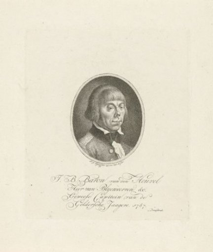 Portrait of J.B. Baron van den Heuvel