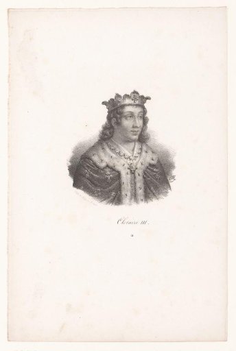Portrait of Chlotharius III, King of Neustria and Burgundy