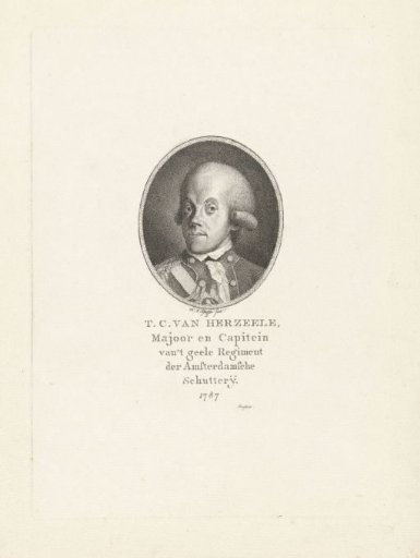Portrait of Theodorus Cornelis van Herzeele