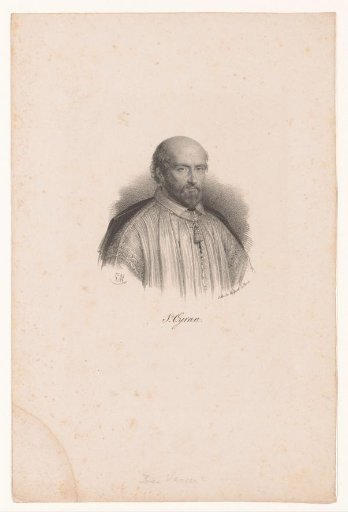 Portrait of Jean Duvergier de Hauranne, Abbot of Saint-Cyran