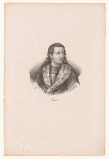 Portrait of Odo I, King of West Francia