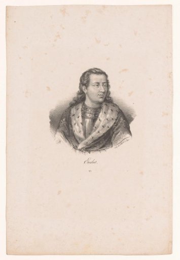 Portrait of Odo I, King of West Francia