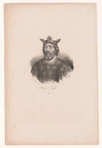 Portrait of Hugh Capet, King of France