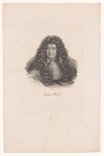 Portrait of painter Adam Frans van der Meulen