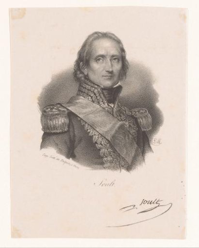 Portrait of Nicolas Jean-de-Dieu Soult