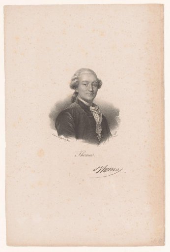 Portrait of the writer Antoine Léonard Thomas