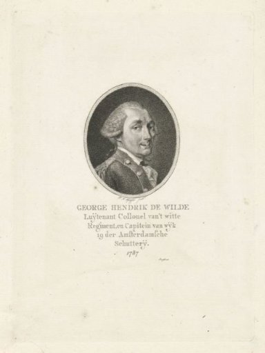 Portrait of George Hendrik de Wilde
