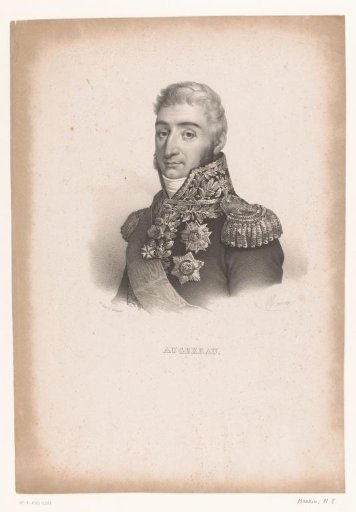 Portrait of Pierre François Charles Augereau, Duke of Castiglione