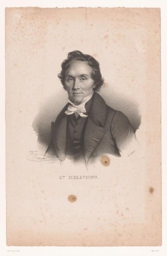 Portrait of Casimir Delavigne