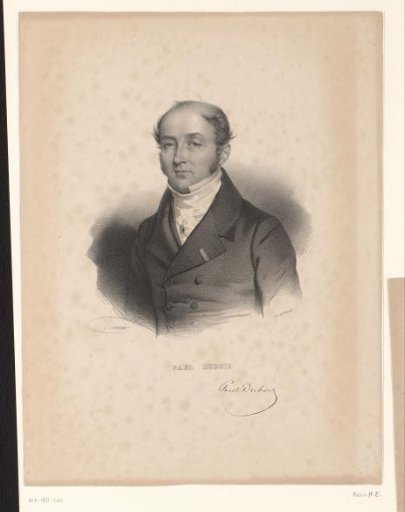 Portrait of the physician Paul Antoine Dubois