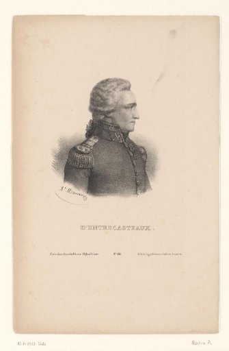 Portrait of Antoine Bruni d'Entrecasteaux